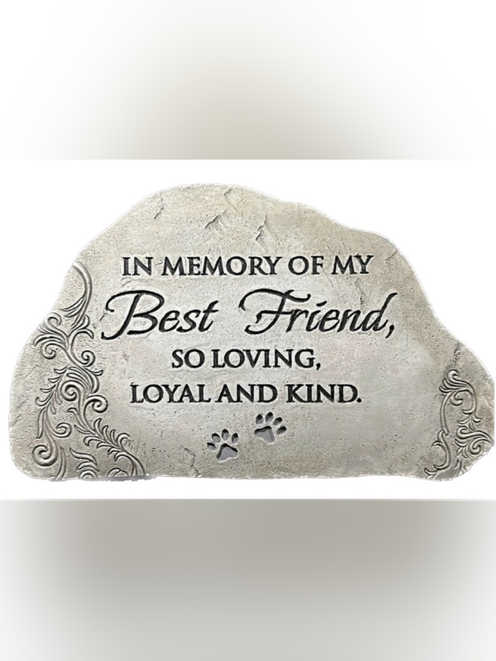 GANZ~In Loving Memory of My Best Friend…🐾 Stepping Stone/Wall Plaque~NWOT!!